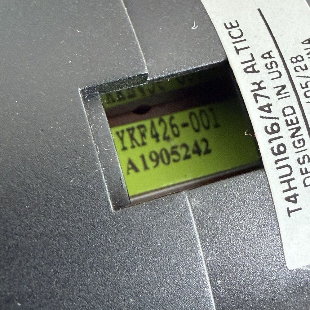 Optimum Cablevision Remote Control DVR T4HU1616 47K Tested Working - Picture 6 of 7